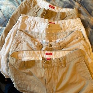 Lot of IZOD (3) and Columbia (1) shorts